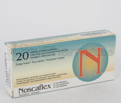 NOSCAFLEX 15 MG 20 TABL (geneesmiddel)