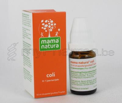 MAMA NATURA COLI DRUPPELS 10 ML (homeopatisch geneesmiddel)